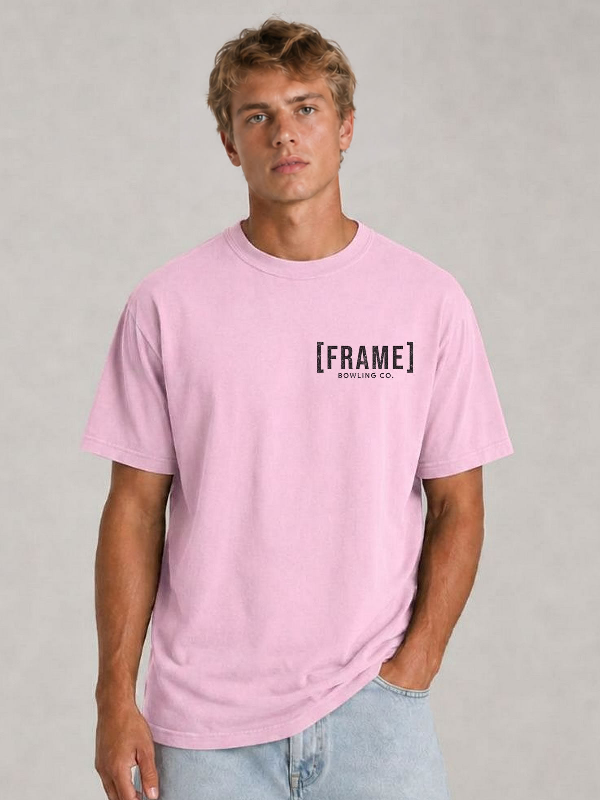 Built to Throw It Graffiti Tee - Pink & Aqua