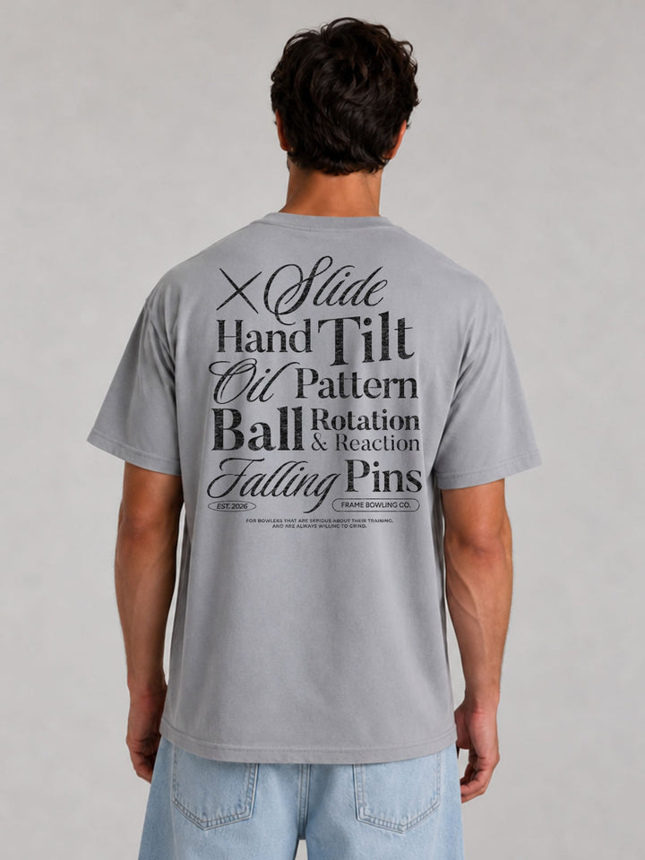 Lane Language Statement Tee — Black Ink