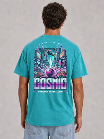Cosmic City Bowling Graphic Tee