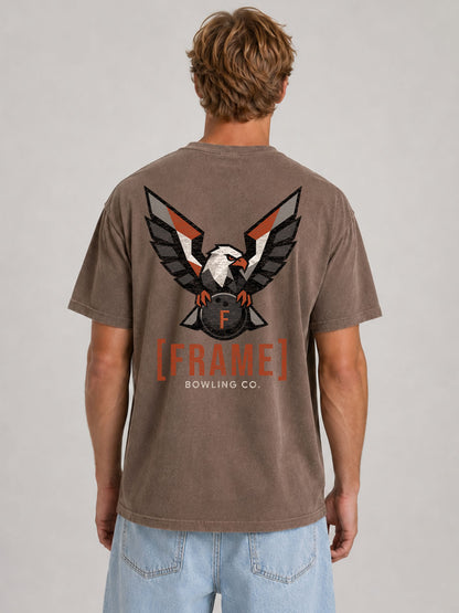 [FRAME] Eagle Mascot Tee — Back Graphic
