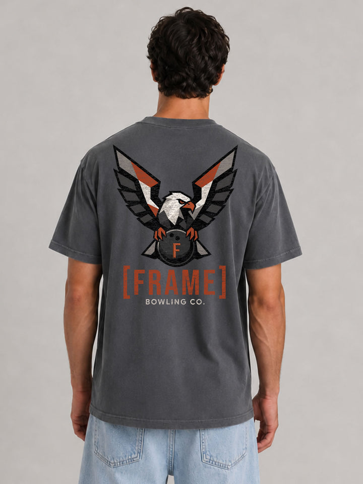 [FRAME] Eagle Mascot Tee — Back Graphic
