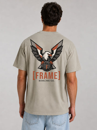 [FRAME] Eagle Mascot Tee — Back Graphic