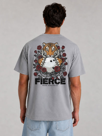 Fierce Tiger Bowling Graphic Tee