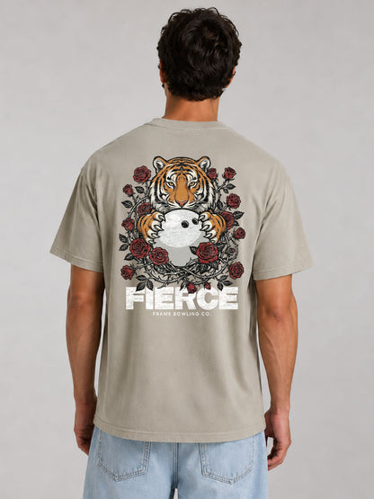 Fierce Tiger Bowling Graphic Tee