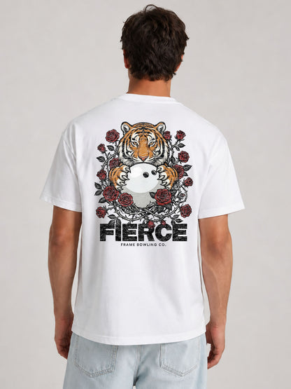 Fierce Tiger Bowling Graphic Tee
