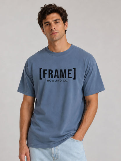 [FRAME] Front Logo Tee - Black Ink