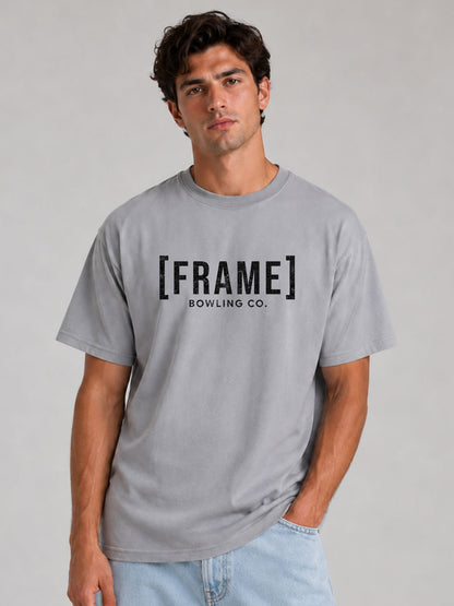 [FRAME] Front Logo Tee - Black Ink