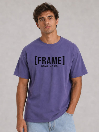 [FRAME] Front Logo Tee - Black Ink