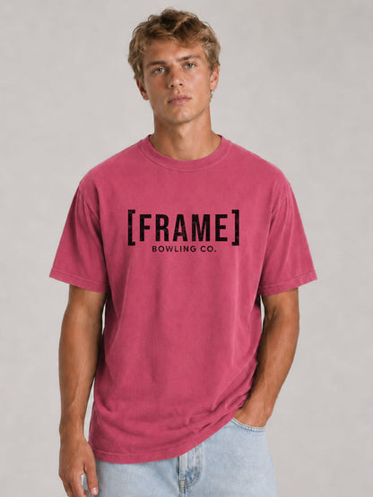 [FRAME] Front Logo Tee - Black Ink