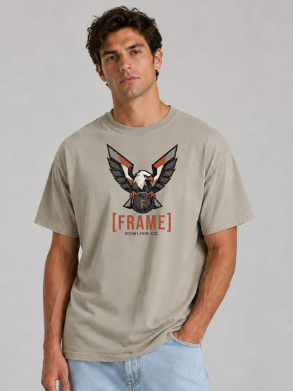 [FRAME] Eagle Mascot Tee | Front Graphic