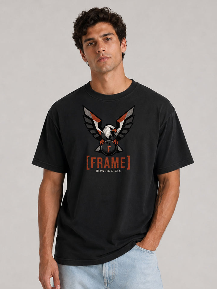 [FRAME] Eagle Mascot Tee | Front Graphic