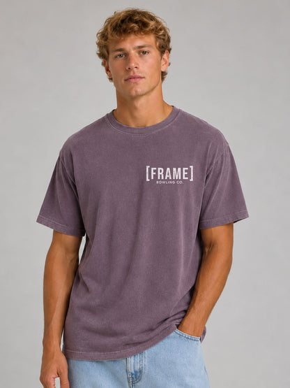 Lane Language Statement Tee — White Ink