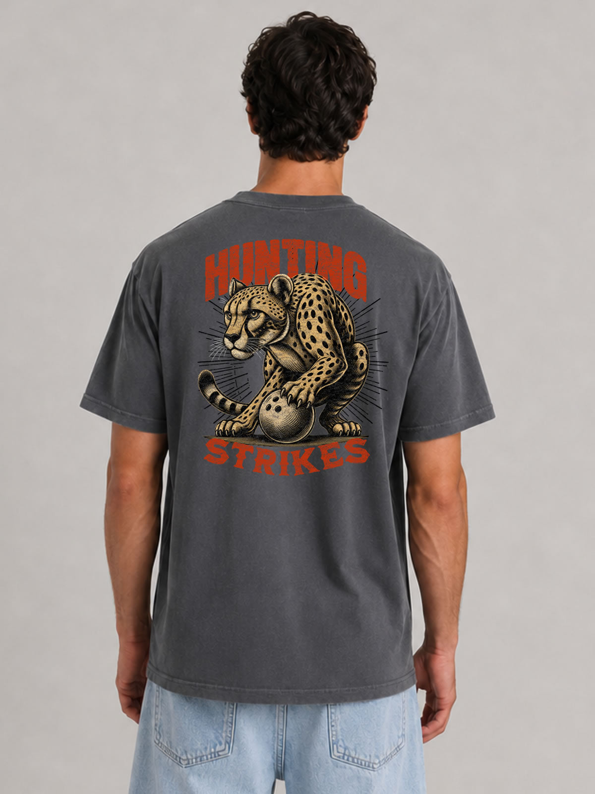 Hunting Strikes Cheetah Tee