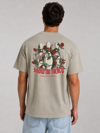 Show No Mercy Graphic Bowling Pin Tee