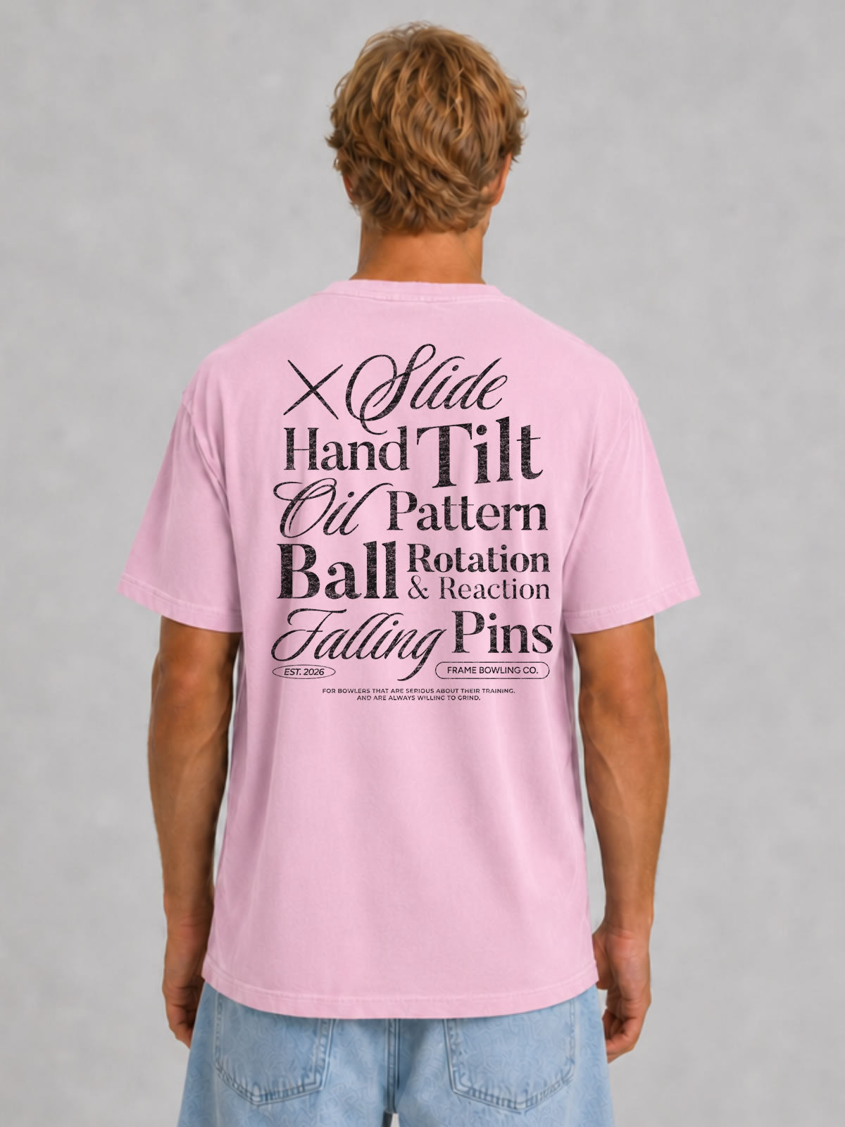Lane Language Statement Tee — Black Ink