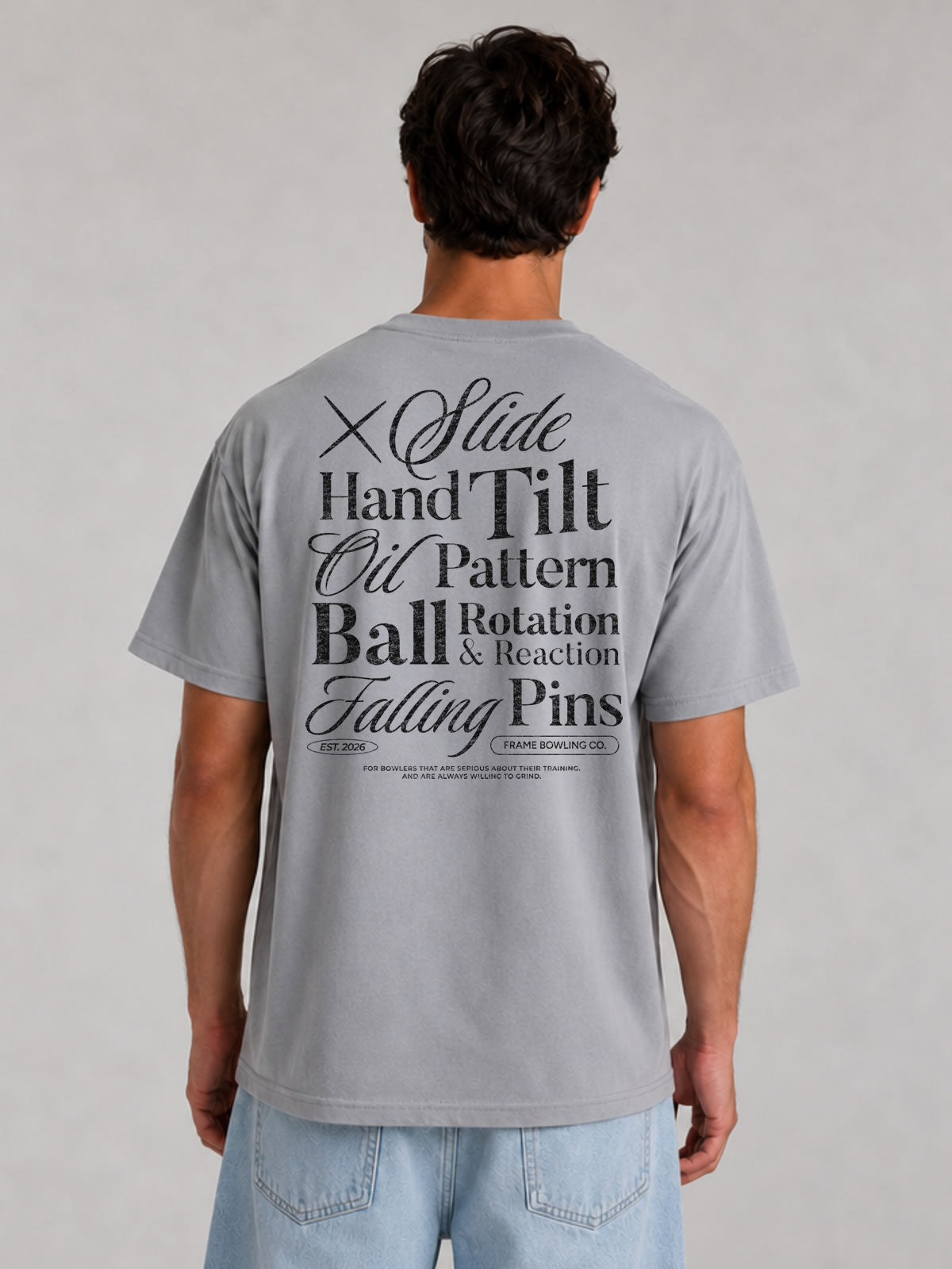 Lane Language Statement Tee — Black Ink