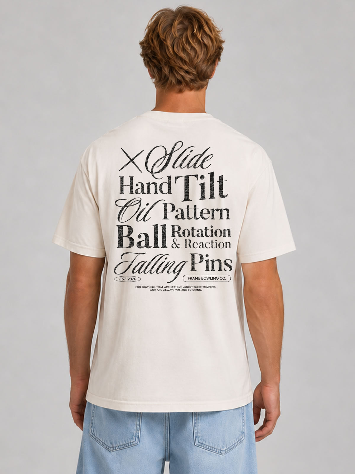 Lane Language Statement Tee — Black Ink