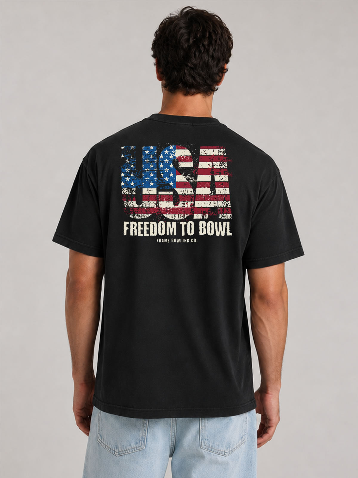 Freedom to Bowl Graphic Tee