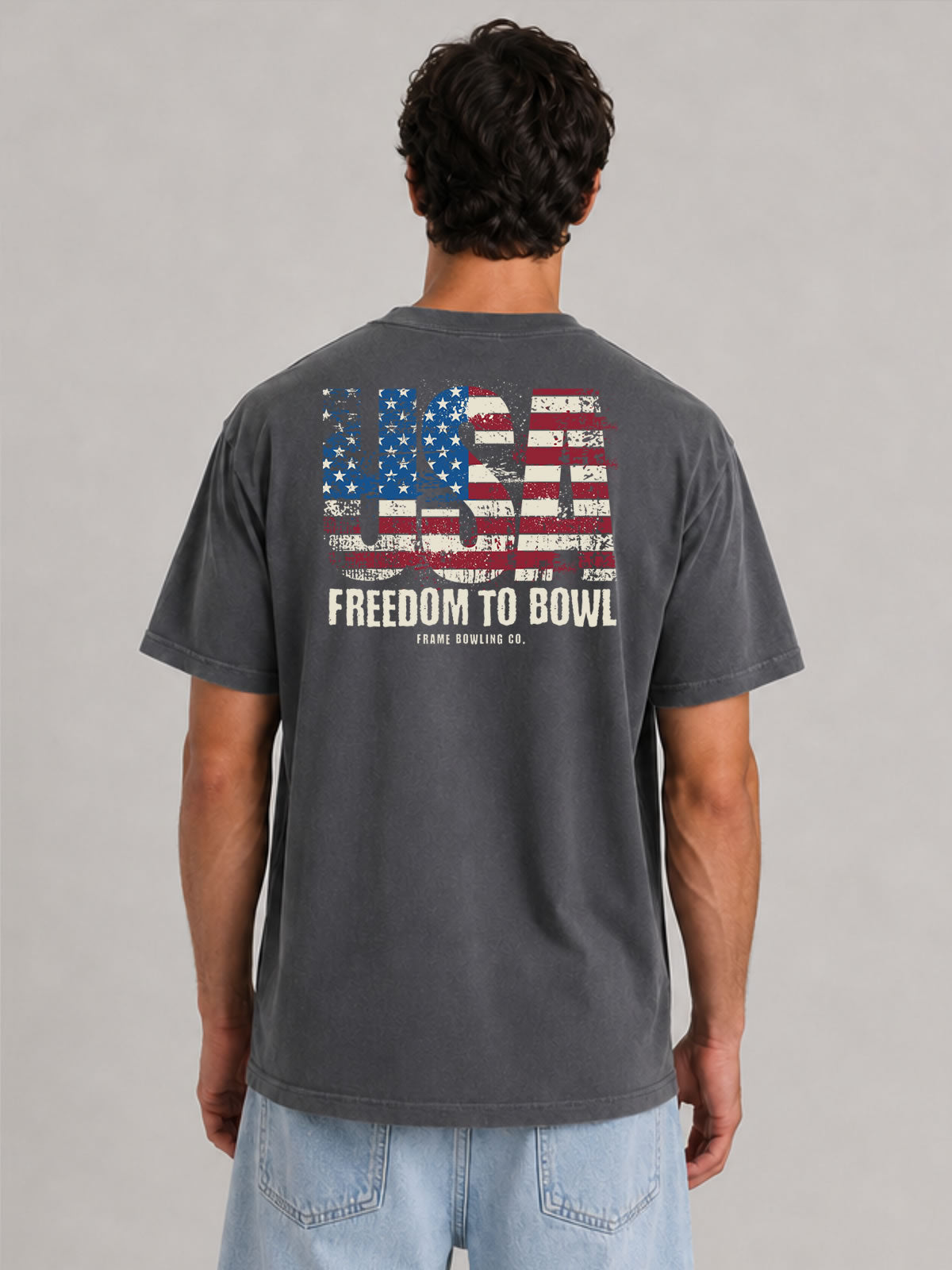 Freedom to Bowl Graphic Tee