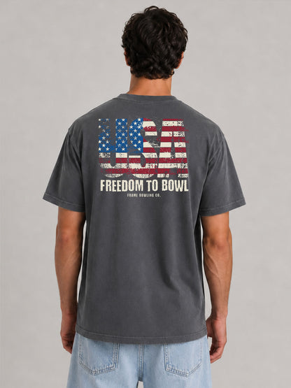 Freedom to Bowl Graphic Tee