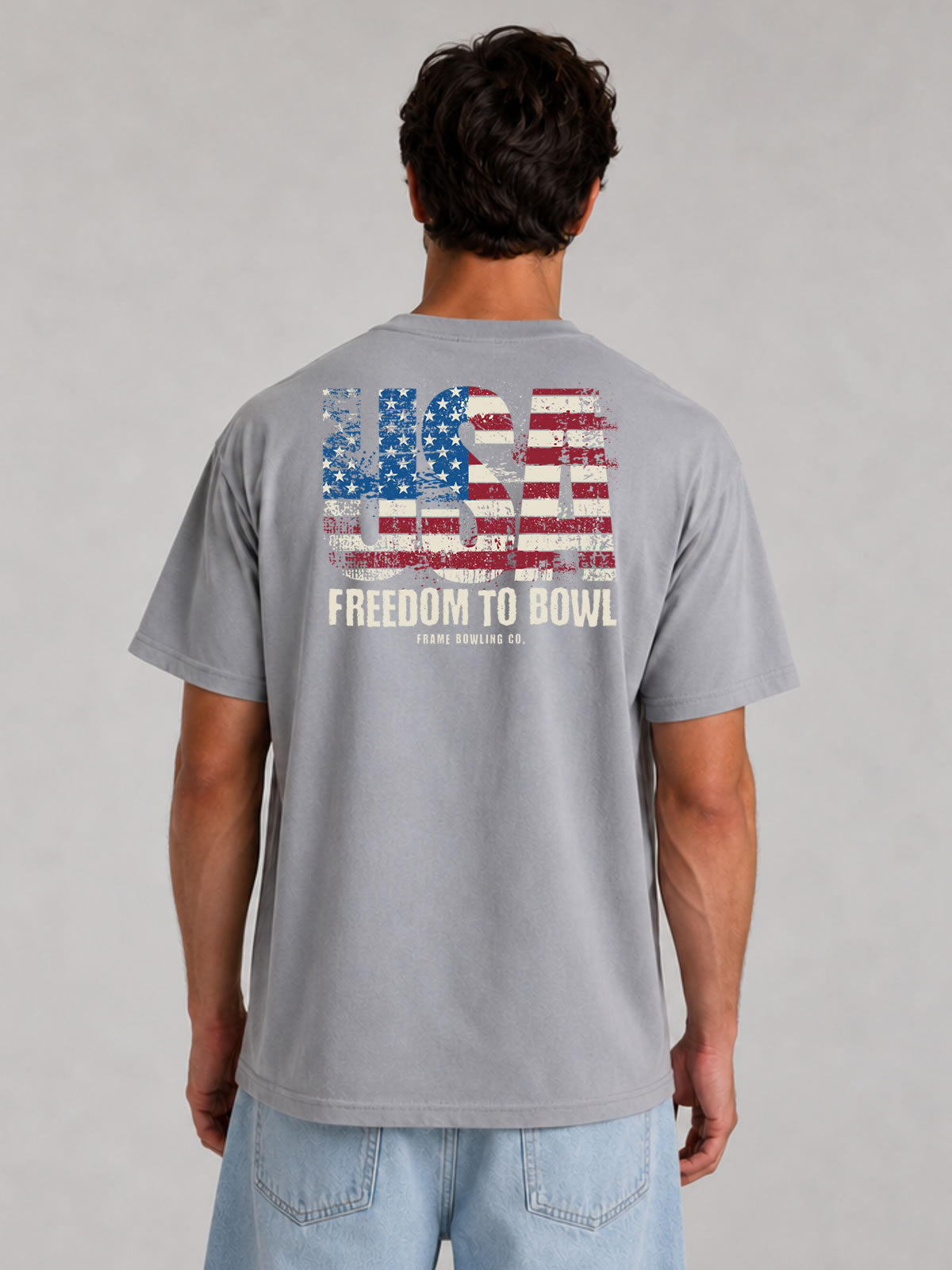 Freedom to Bowl Graphic Tee