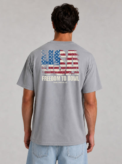 Freedom to Bowl Graphic Tee